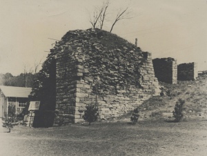Photos of the Paradise and Rough and Ready iron furnaces, c. 1935. Source: The Swigart-Shedd family collection on Pennsylvania iron furnaces, 1845-1991, Historical Collections and Labor Archives, Special Collections Library, University Libraries, Pennsylvania State University.