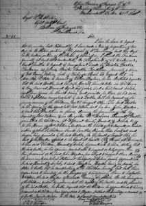 Washington H. R. Hangen's Freedmen's Bureau Report of Crimes by Whites against Freedmen (20 December 1866)