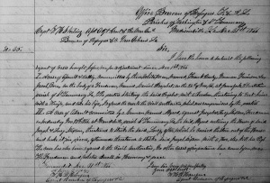 Washington H. R. Hangen's Freedmen's Bureau Report re: Batteries by White Men of Freedmen and Freedwomen, St. Tammany and Washington Parishes, Louisiana (31 December 1866)